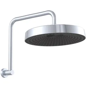 Kuro Gooseneck Shower Arm Set, Round Head, Chrome by Fienza, a Shower Heads & Mixers for sale on Style Sourcebook