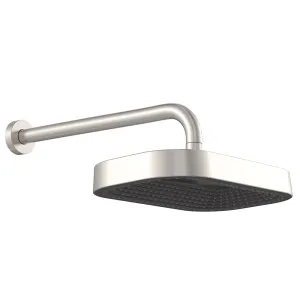 Kuro Shower Arm Set, Soft Square Head, Brushed Nickel by Fienza, a Shower Heads & Mixers for sale on Style Sourcebook