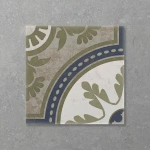 Antica Della Panama Olive (Matt) 200x200 by Sanctuary Makers, a Encaustic Tiles for sale on Style Sourcebook