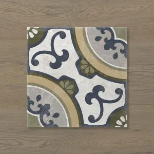Antica Palazzo Olive Sahara (Matt) 200x200 by Sanctuary Makers, a Encaustic Tiles for sale on Style Sourcebook
