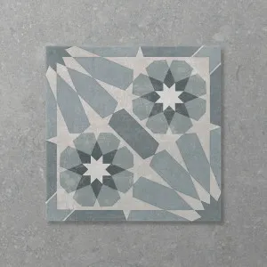 Antica Rush Glacier (Matt) 200x200 by Sanctuary Makers, a Encaustic Tiles for sale on Style Sourcebook