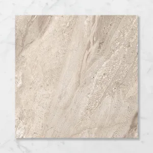 Pietra Adonis Warm Cashew (Matt) 600x600 by Sanctuary Makers, a Stone Look Tiles for sale on Style Sourcebook