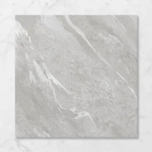 Pietra Ravine Silver Dollar (Satin) 600x600 by Sanctuary Makers, a Stone Look Tiles for sale on Style Sourcebook