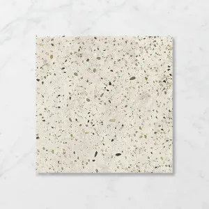 Terra Drift Green Olive (Matt) 450x450 by Sanctuary Makers, a Terrazzo Look Tiles for sale on Style Sourcebook