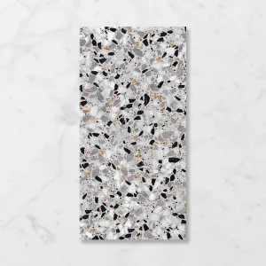Terra Foray Cosmic Grey (Matt) 300x600 by Sanctuary Makers, a Terrazzo Look Tiles for sale on Style Sourcebook