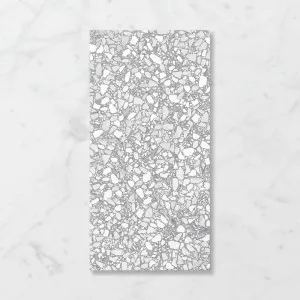 Terra Foray Silver Lining (Satin) 300x600 by Sanctuary Makers, a Terrazzo Look Tiles for sale on Style Sourcebook