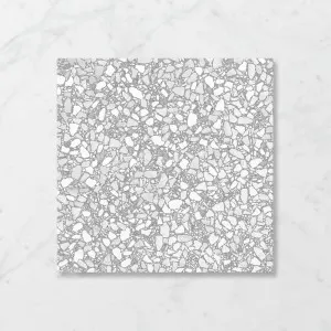 Terra Foray Silver Lining (Satin) 450x450 by Sanctuary Makers, a Terrazzo Look Tiles for sale on Style Sourcebook