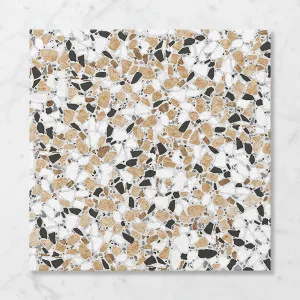 Terra Kosmo Cayenne (Matt) 600x600 by Sanctuary Makers, a Terrazzo Look Tiles for sale on Style Sourcebook