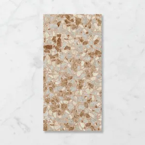 Terra Kosmo Kimberly Pindan (Satin) 300x600 by Sanctuary Makers, a Terrazzo Look Tiles for sale on Style Sourcebook