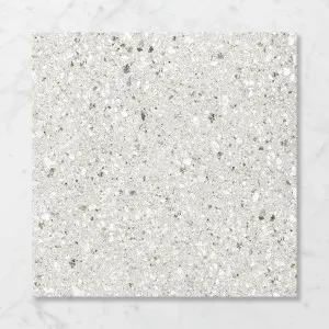 Terra Lusso Dolomite (Satin) 300x600 by Sanctuary Makers, a Terrazzo Look Tiles for sale on Style Sourcebook