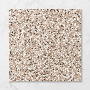 Terra Piccolo Red Earth (Satin) 600x600 by Sanctuary Makers, a Terrazzo Look Tiles for sale on Style Sourcebook
