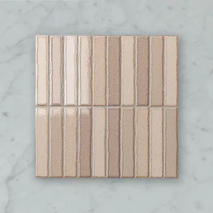 Zen Fingers (150x25) Kokyo (Gloss) 300x300 by Sanctuary Makers, a Mosaic Tiles for sale on Style Sourcebook