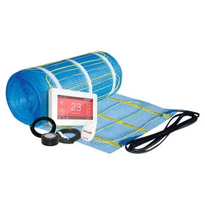 Thermogroup Thermonet In Screed and Bathroom 4.5m2 900W Underfloor Heating Kit with Dual Thermostat 112009TD by Thermogroup, a Heaters for sale on Style Sourcebook