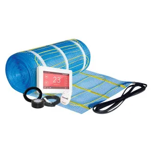 Thermogroup Thermonet Undertile 2m2 300W Underfloor Heating Kit with Dual Thermostat 111504TD by Thermogroup, a Heaters for sale on Style Sourcebook