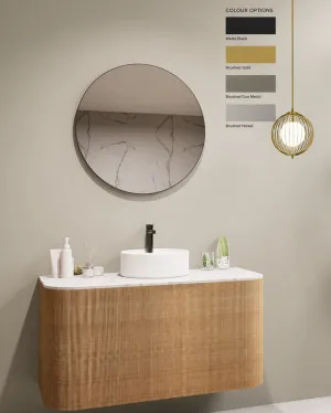 Gun Metal, 70cm by Luxe Mirrors, a Vanity Mirrors for sale on Style Sourcebook