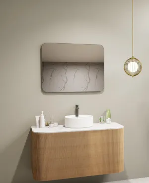 Brushed Gold, 900mm x 700mm by Luxe Mirrors, a Vanity Mirrors for sale on Style Sourcebook