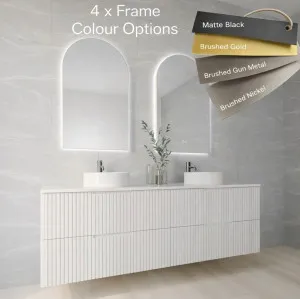 Gun Metal, 850mm x 800mm by Luxe Mirrors, a Vanity Mirrors for sale on Style Sourcebook