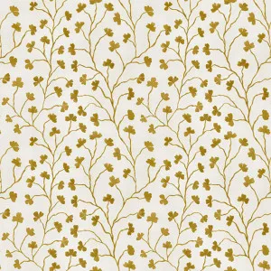 Clover Ochre by Ashley Wilde, a Fabrics for sale on Style Sourcebook