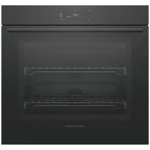 Fisher & Paykel Series 9 76cm Minimal Pyrolytic Oven Black OB76SMPUB3 by Fisher & Paykel, a Ovens for sale on Style Sourcebook