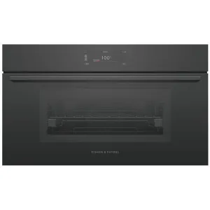 Fisher & Paykel Series 9 76cm Minimal Compact Combi-Steam Oven Black OS76NMUB3 by Fisher & Paykel, a Ovens for sale on Style Sourcebook