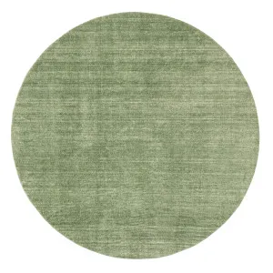 Elena Green Minimal Washable Round Rug by Miss Amara, a Contemporary Rugs for sale on Style Sourcebook
