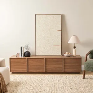 Osaka Large Entertainment Unit - Walnut - Mocka by Mocka., a Entertainment Units & TV Stands for sale on Style Sourcebook
