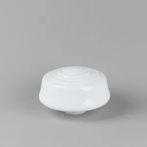 Moulins Glass Shade 4 1/4" Fitter, Opal Gloss by Lighting Inspirations, a Lamp Shades for sale on Style Sourcebook