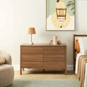 Malena Six Drawer - Walnut - Mocka by Mocka., a Dressers & Chests of Drawers for sale on Style Sourcebook