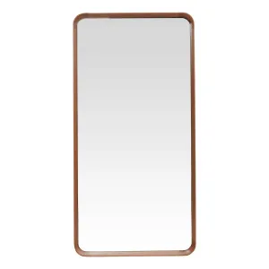 Benny Leaner Mirror 90x180cm in Walnut Stain by OZ Design, a Mirrors for sale on Style Sourcebook