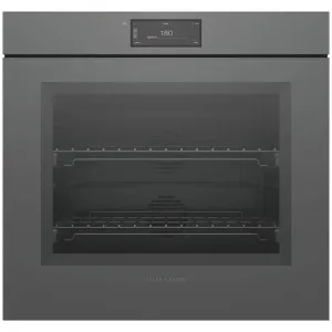 Fisher & Paykel Series 9 76cm Minimal Handleless Pyrolytic Oven Grey OB76SMPUNG3 by Fisher & Paykel, a Ovens for sale on Style Sourcebook