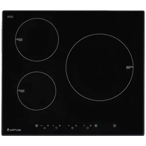 Artusi 60cm Induction Cooktop 3 Zone with Boost function Black CAID636B by Artusi, a Cooktops for sale on Style Sourcebook