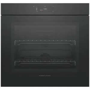 Fisher & Paykel Series 9 76cm Minimal Handleless Pyrolytic Oven Black OB76SMPUNB3 by Fisher & Paykel, a Ovens for sale on Style Sourcebook