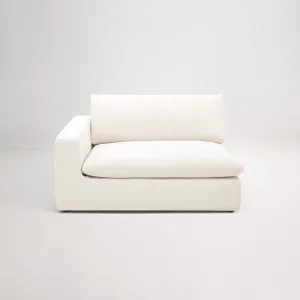 Hudson Left Chaise Modular, Luxe Natural, by Lounge Lovers by Lounge Lovers, a Sofas for sale on Style Sourcebook