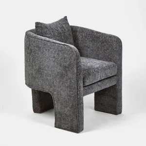 Kennedy Armchair Midnight Blue by Florabelle Living, a Chairs for sale on Style Sourcebook