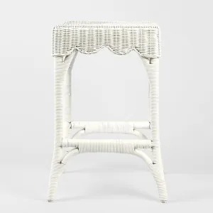 Belle Counter Stool White by Florabelle Living, a Bar Stools for sale on Style Sourcebook