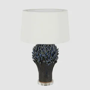 Staghorn Coral Ceramic Table Lamp Base Blue- Base Only by Emac & Lawton, a Table & Bedside Lamps for sale on Style Sourcebook
