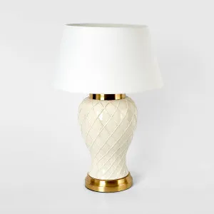 Berkley Ceramic Lamp & Shade by Emac & Lawton, a Table & Bedside Lamps for sale on Style Sourcebook
