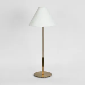 Alpine Table Lamp Antique Brass with shade by Emac & Lawton, a Table & Bedside Lamps for sale on Style Sourcebook