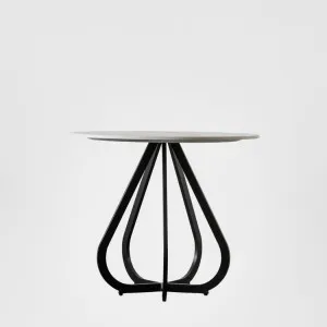 Moorgate Dining Table Black 90cm by Gallery Home, a Dining Tables for sale on Style Sourcebook