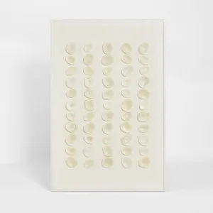 Maya Resin Wall Art 120 x 80cm White by MRD Home, a Prints for sale on Style Sourcebook