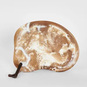 Halo Resin Serving Tray Latte by MRD Home, a Trays for sale on Style Sourcebook