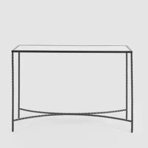 Palais Console Black & Ceramic by Florabelle Living, a Console Table for sale on Style Sourcebook