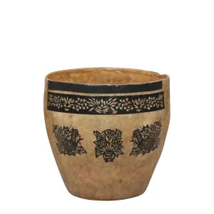 Salek Vintage Papier Mache Bucket by Florabelle Living, a Vases & Jars for sale on Style Sourcebook