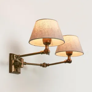 Worcester Wall Light Base Antique Brass by Emac & Lawton, a Wall Lighting for sale on Style Sourcebook