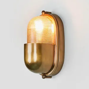 Anchor Outdoor Wall Light Brass by Emac & Lawton, a Wall Lighting for sale on Style Sourcebook