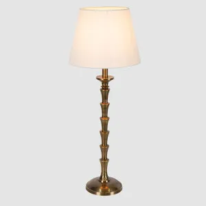 Jordan Table Lamp Base Antique Brass- Base Only by Emac & Lawton, a Table & Bedside Lamps for sale on Style Sourcebook