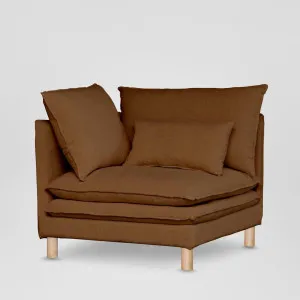 Aura Corner C7 Brown Sugar - Cover Only by MRD Home, a Sofas for sale on Style Sourcebook