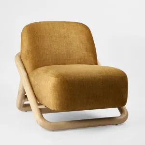 Rhodes Accent ArmChair Mustard by MRD Home, a Chairs for sale on Style Sourcebook