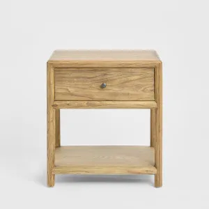 Cambridge Bedside Table Elm Natural by OneWorld Collection, a Bedside Tables for sale on Style Sourcebook