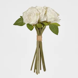 Rose Bouquet 9 Flowers White by JMC FLORALS, a Plants for sale on Style Sourcebook